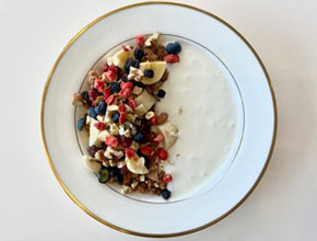 Homemade Granola Bowl